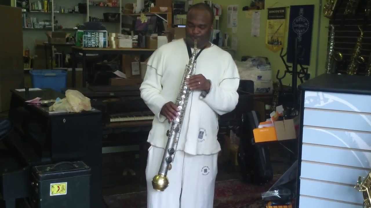 James Carter Plays Saxquest's Conn-O Sax