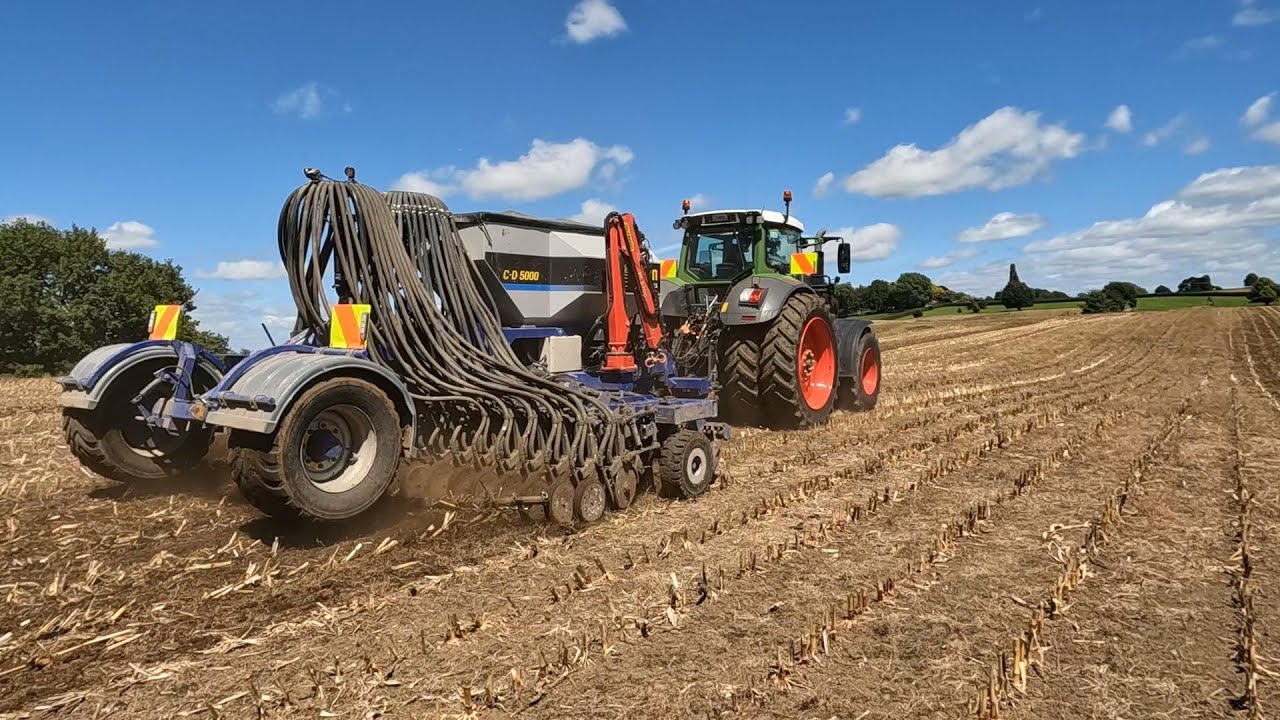 First Of The New Grass Getting Drilled & Budget Blow Out On New Tyres!