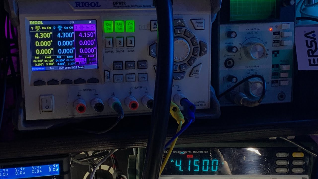 RIGOL DP832 (DP800 Series) Calibration Process