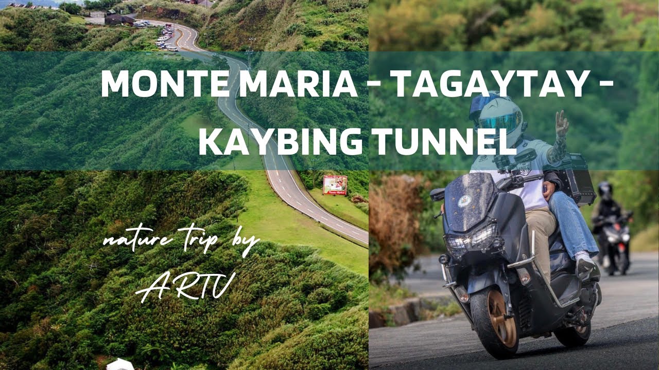 Epic Motorcycle Ride to Monte Maria Batangas | Kaybiang Tunnel + Tagaytay Bulalo Stop