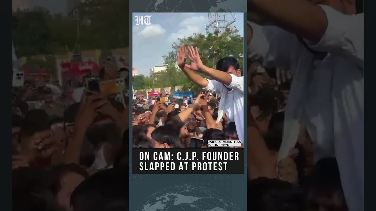 CJP Founder Slapped, Beaten At Jaipur Protest, Dipke Claims 'Distraction' Bid