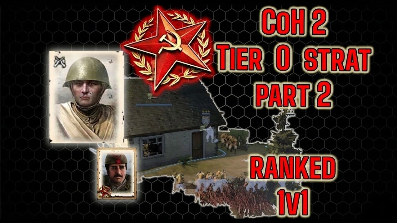 [CoH2] Conscript spam with T0 builds in 1v1 (Top 50 games) feat. C0LDs44 [Rank 50 OKW]