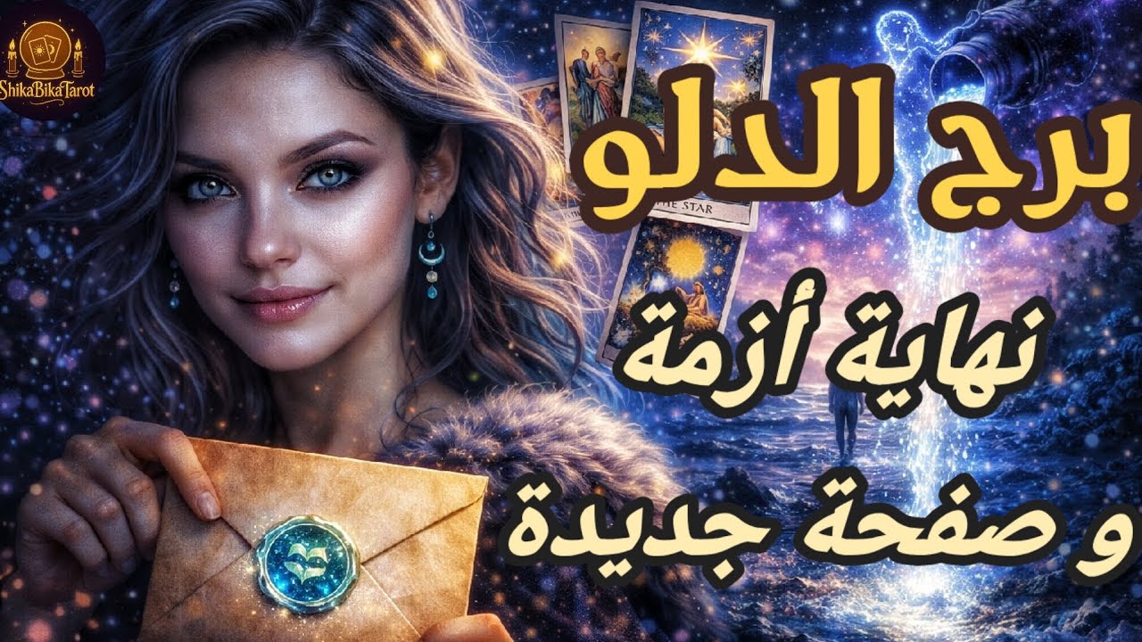برج الدلو ♒ عجلة الحظ هتفاجئك 😲💌 بداية جديد و خبر عائلي 💝🔥 نهاية أزمة بشكل غير متوقع ⏳🔮 