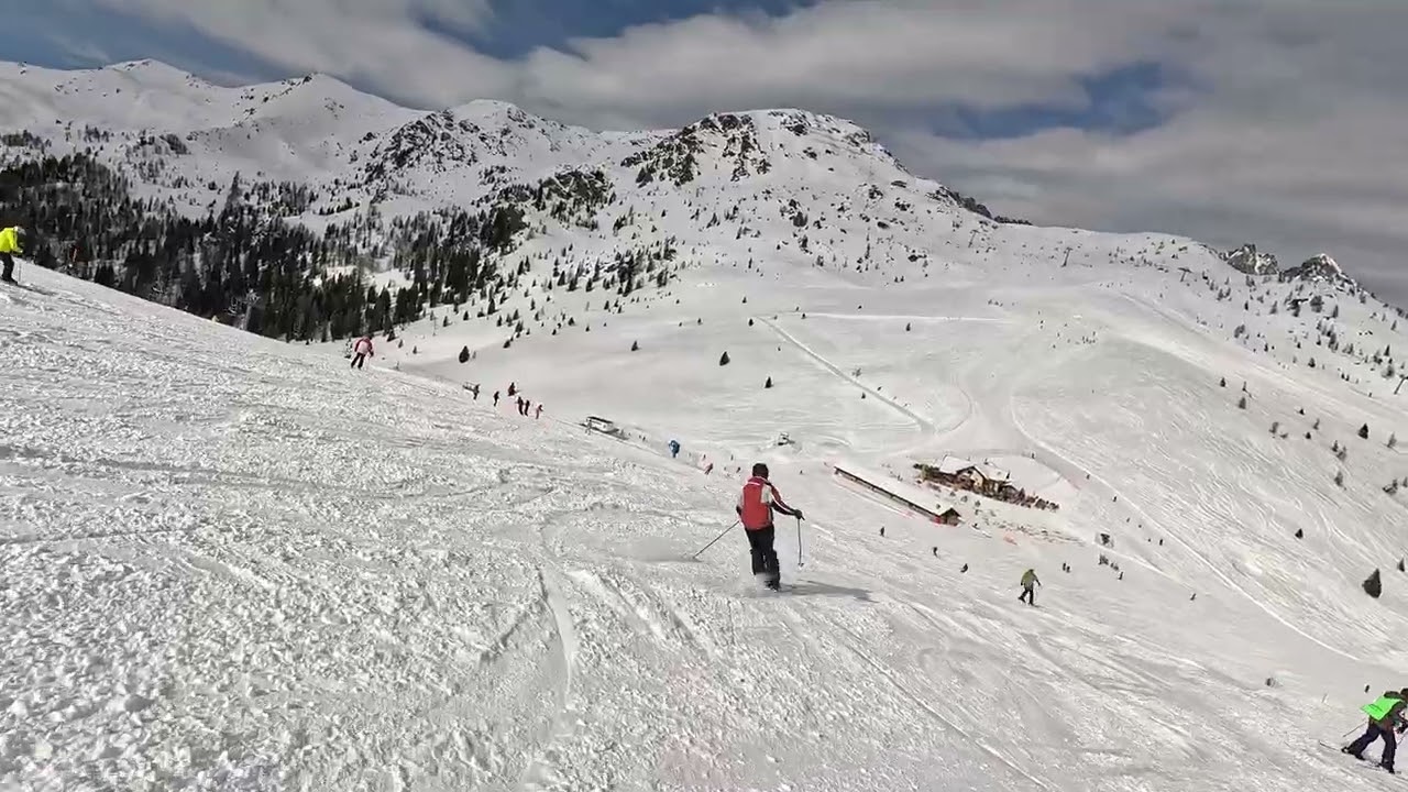 Ski San Martino di Castrozza Tognolo Superski Dolomites Italy 