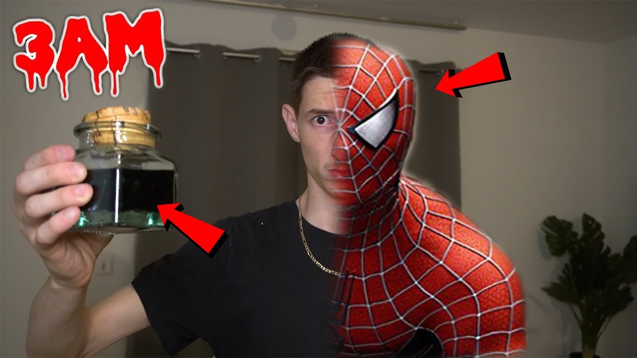 NE JAMAIS BOIRE LA POTION SPIDER-MAN à 3H DU MATIN !