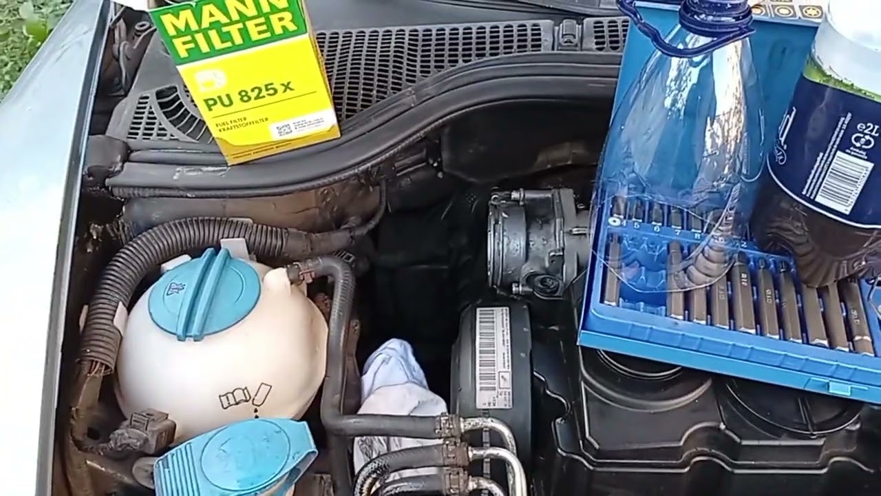 Schimbare filtru motorina la 1.9 TDI