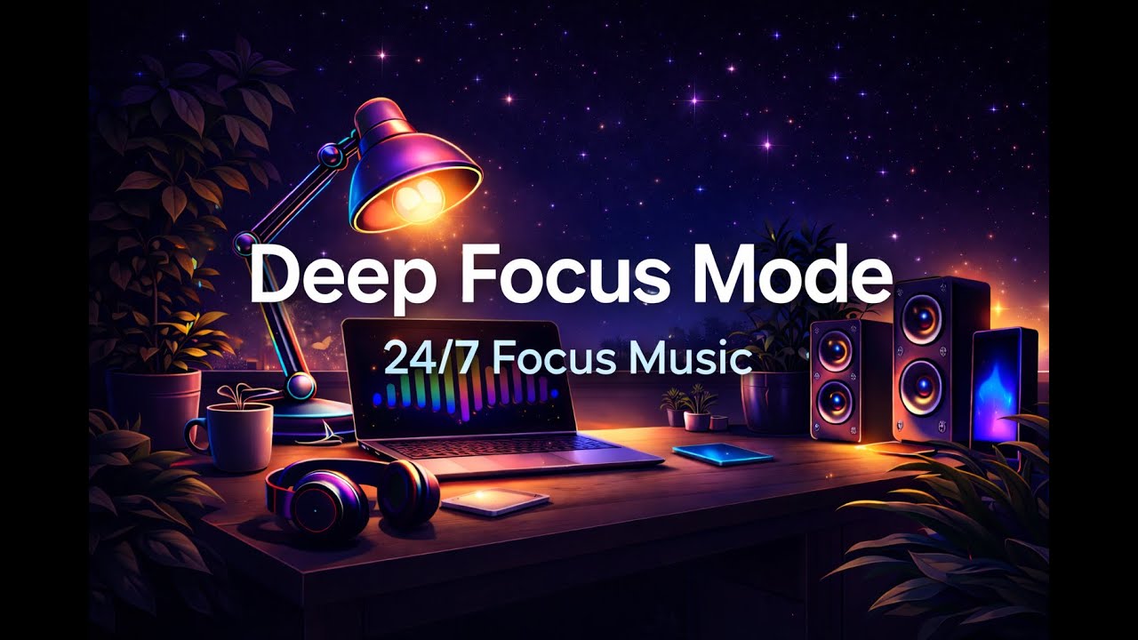 Deep Focus Mode – Ambient Music for Work