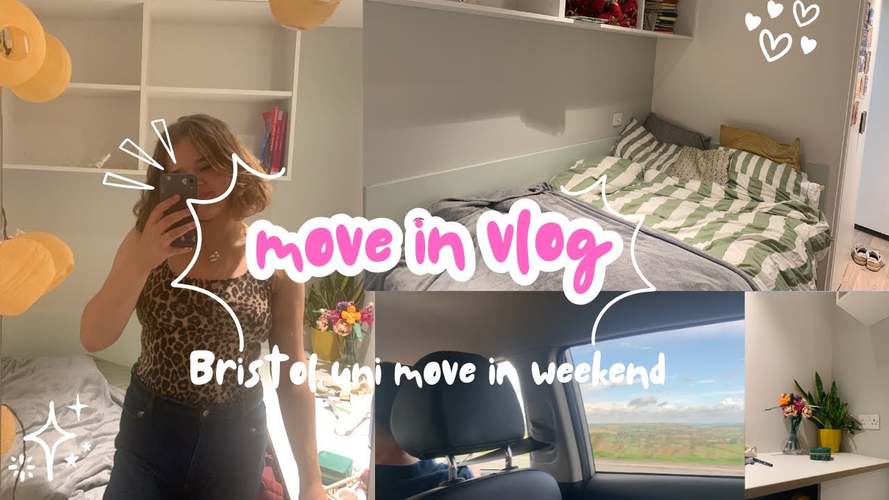 moving out! | Bristol uni move in vlog ⭐️