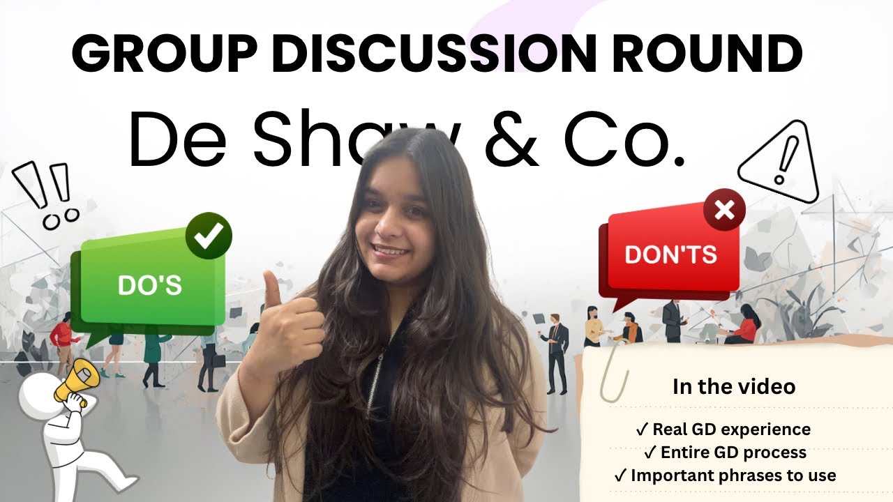 Group Discussion Round - Part 2 | De Shaw & Co. | Placement | Job | Interview 