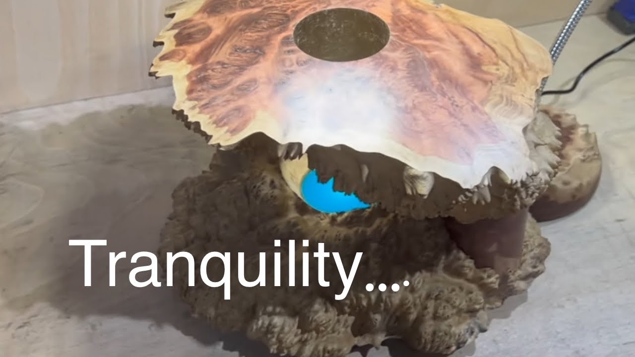 Woodturning 3 Mallee Burrs / Burls into 1 Cave Piece
