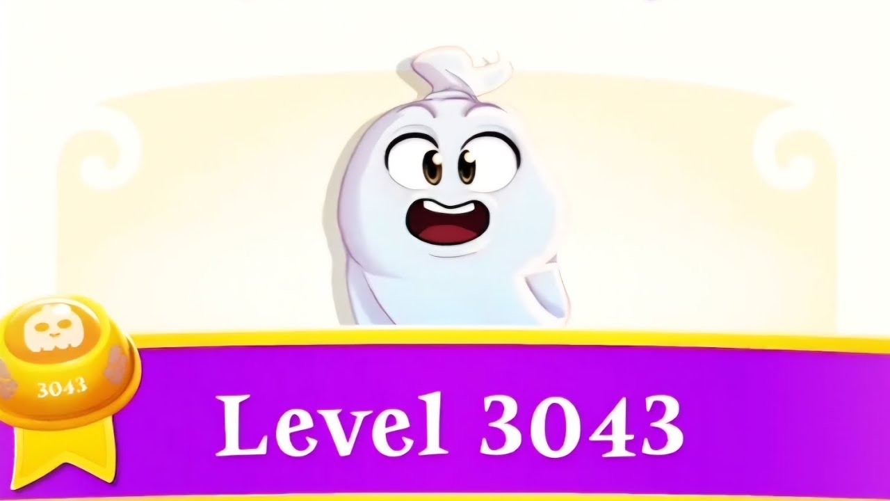 Level 3043 / Magical! + 3Stasr! / No Spell! / CH-154 / Bubble Witch 3 Saga Gameplay