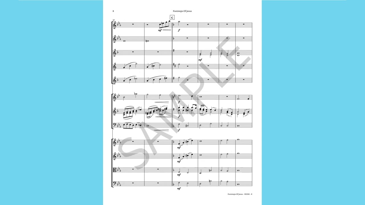 Footsteps Of Jesus (Orchestra)