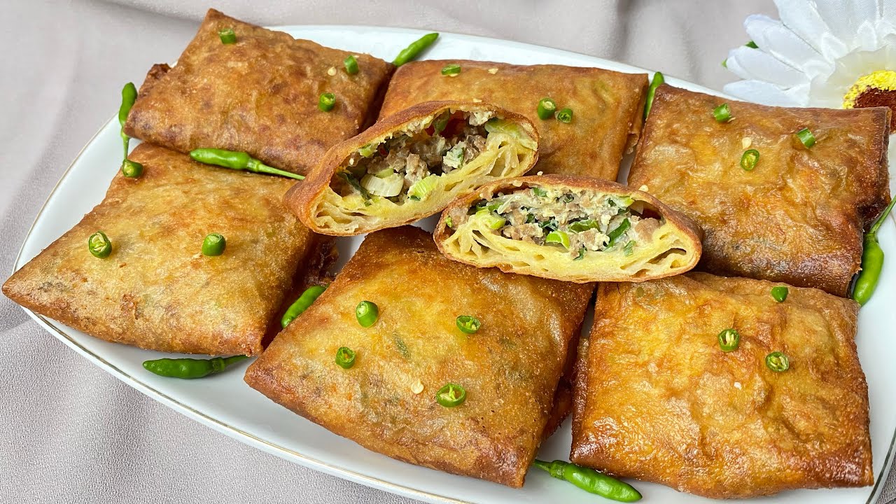 Martabak Telur Mini Isi Daging Sapi Super Lezat Jadi Pengen Bikin Tiap Hari