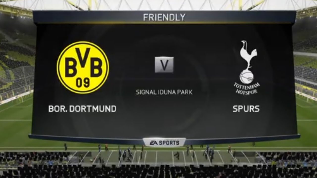 Borussia Dortmund vs Spurs | FIFA 15 PS4 Gameplay