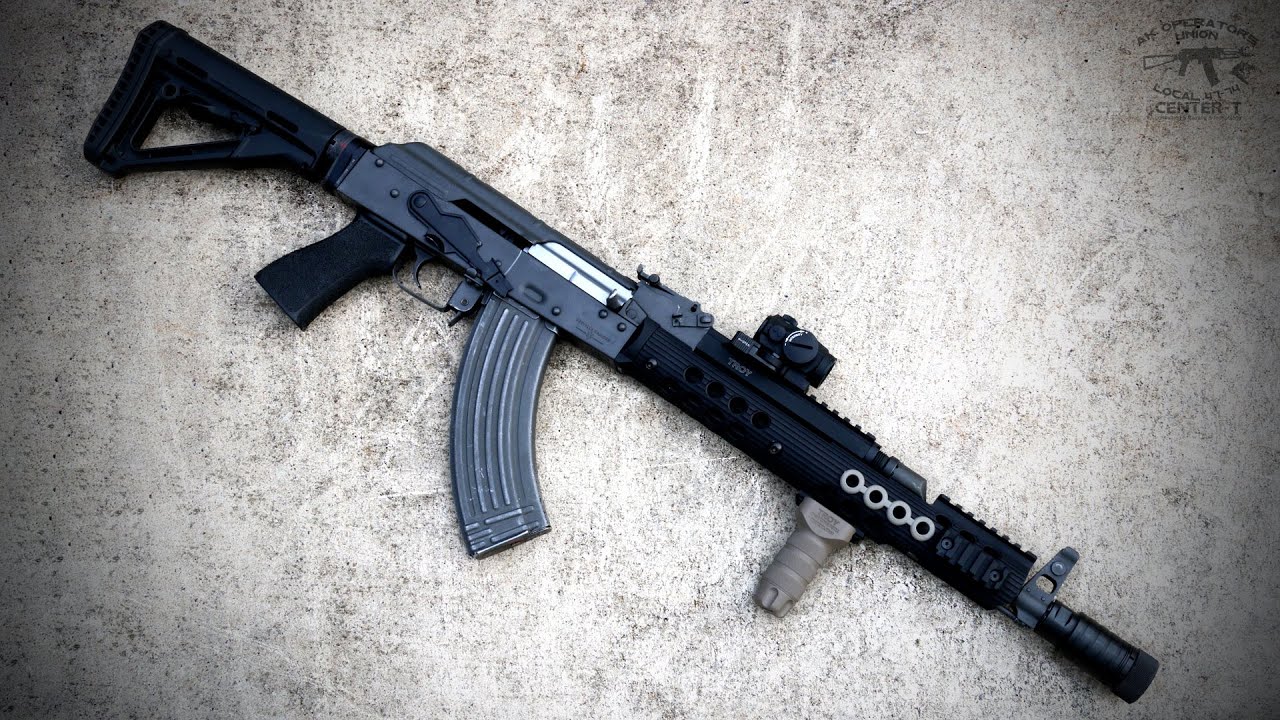 Troy Industries AK47 rail (Full length) installation video