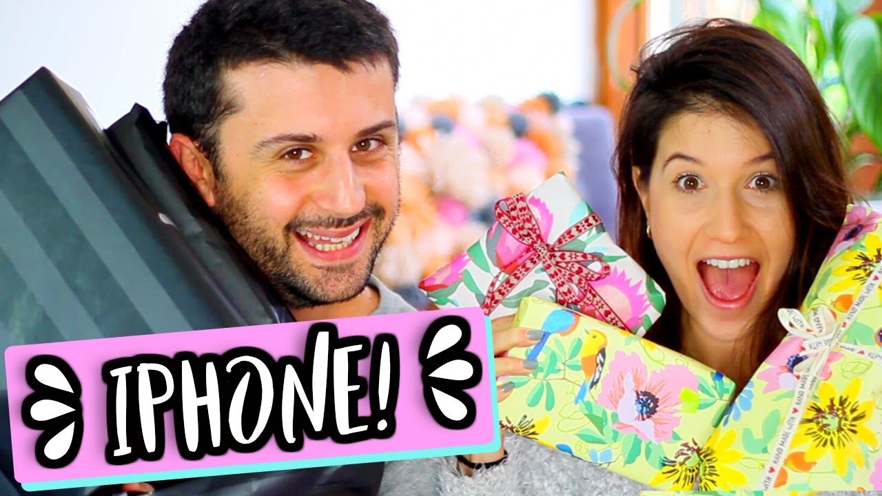 הפתעתי את אמיר עם אייפון חדש!! מחליפים מתנות ואלנטיינז! בכיתי מהתרגשות בסרטון!