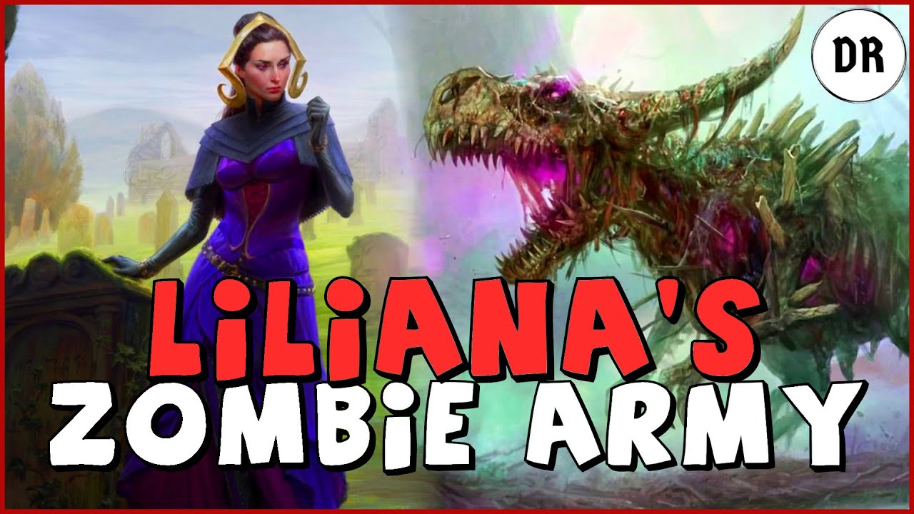 LILIANA'S ZOMBIE ARMY!! Zombie Deck (Liliana Waker of the Dead + Command the Dreadhorde) MTG Arena