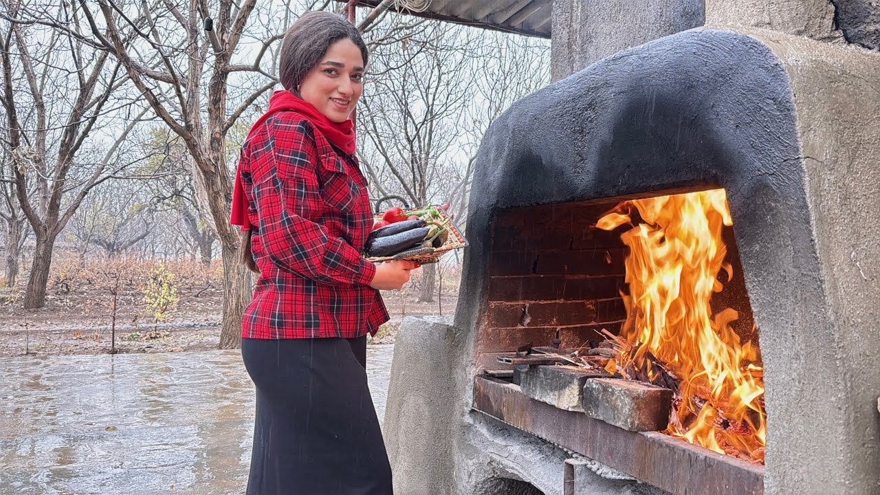 A Quiet Rainy Mountain Day | Rural Life, Simple Lunch, Real Living