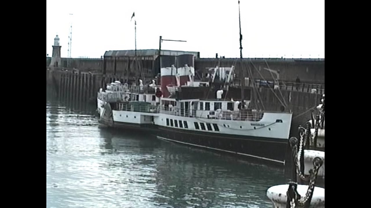 A cruise on P.S. Waverley from Folkestone and Southend-on-Sea to London in September 1994