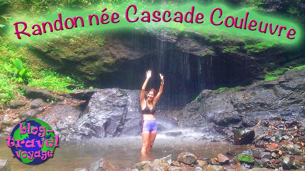Martinique : cascade Couleuvre