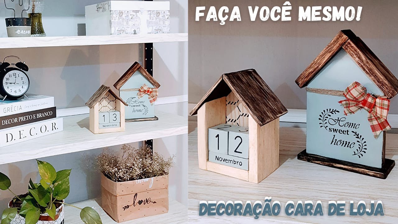 IDEIAS Com Sobras de MADEIRAS Para  DECORAR Sua CASA