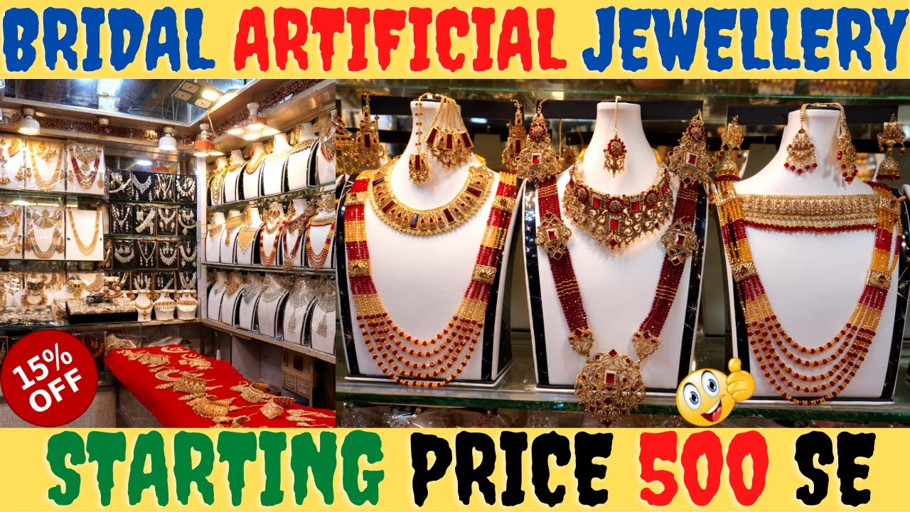 Jama Cloth Market | Very chep price | Bridal artificial Jewelery collection |