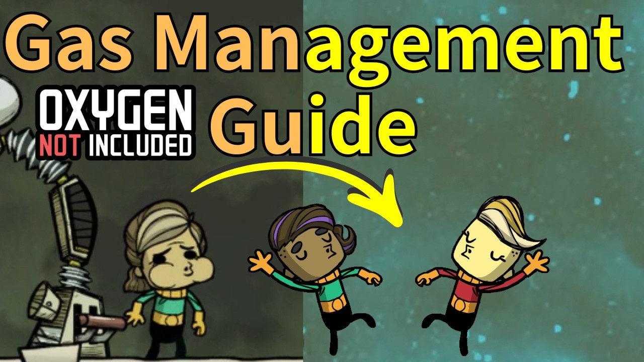 The Early Game Gas Management Guide in Oxygen Not Included