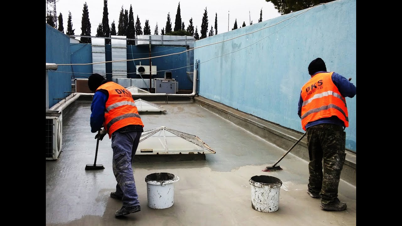 DKS Kimya - &Ccedil;atı Su Yalıtım Uygulaması