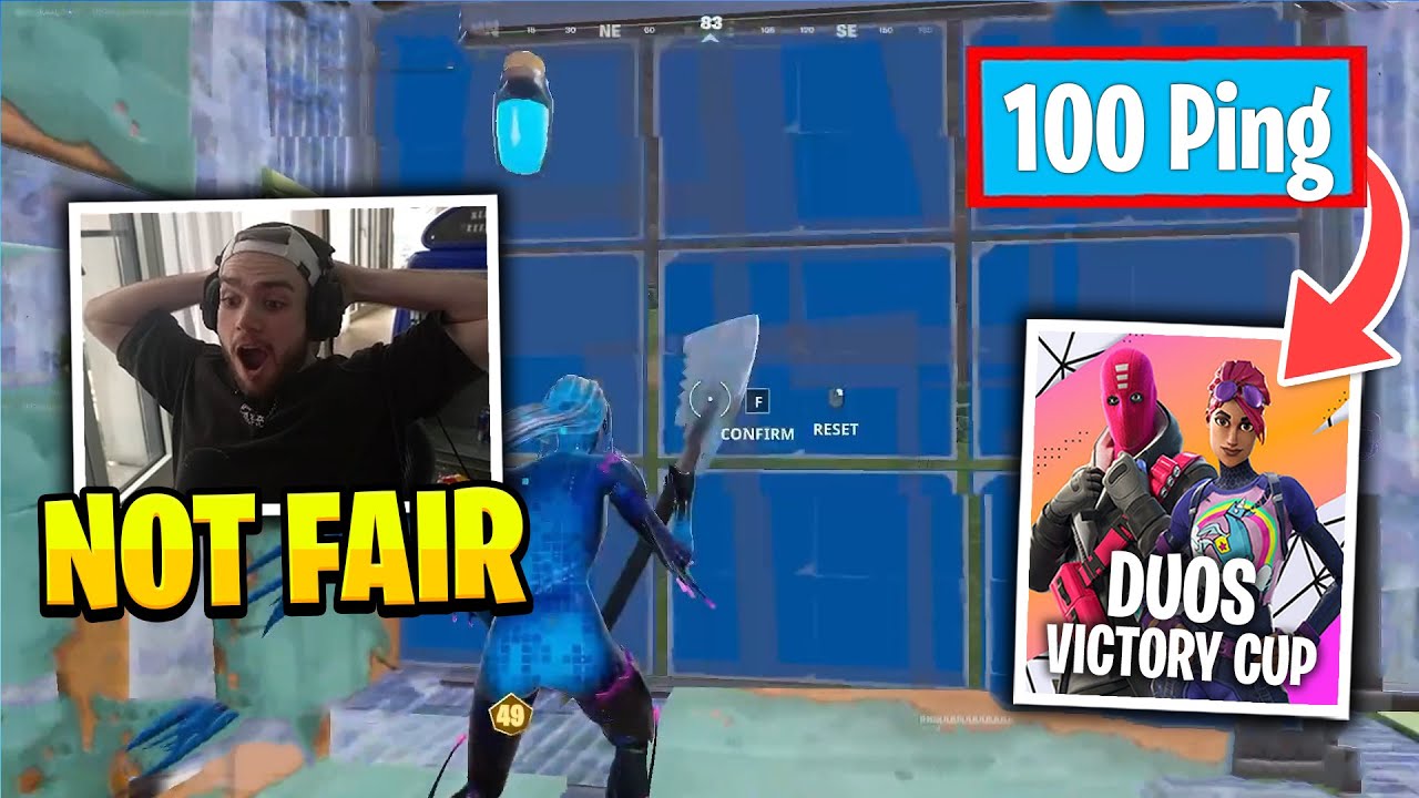 Mongraal Shows Off INSANE Mechanics in Duos Victory Cup Despite 100 Ping