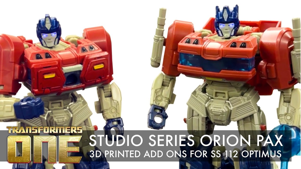 STUDIO SERIES ORION PAX! | TRANSFORMERS ONE ADD ON KIT for SS 112 OPTIMUS PRIME