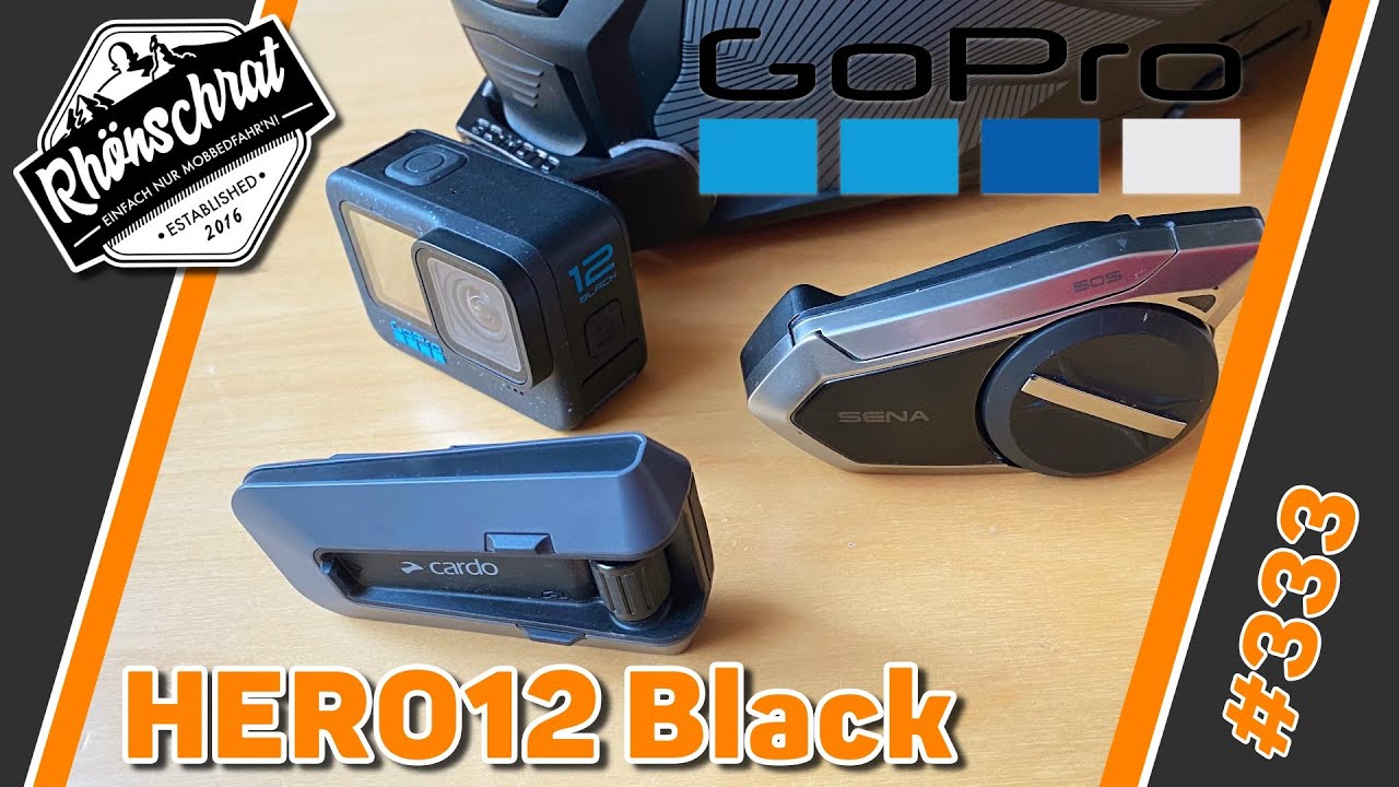 GoPro HERO12 Black als MotoVlog Setup | Bluetooth Kopplung mit Cardo und Sena | #333