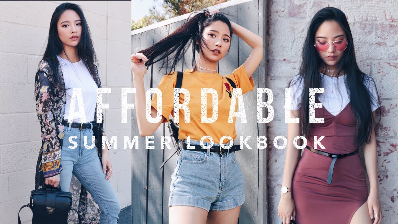 Affordable Summer Lookbook 2017 | LA 夏日平價五套穿搭 | Jessica Lin