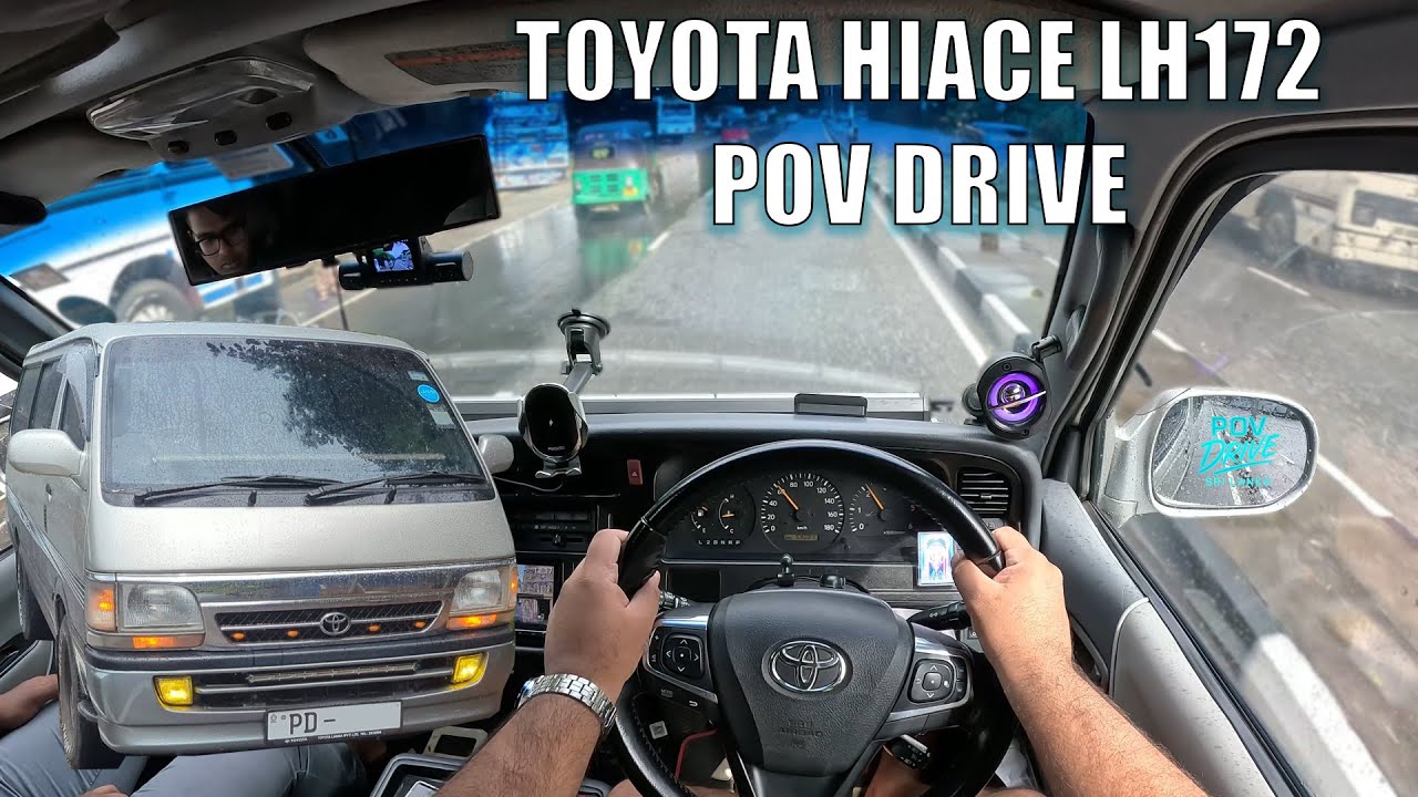 Toyota Hiace LH172 POV Drive and Quick Walkaround