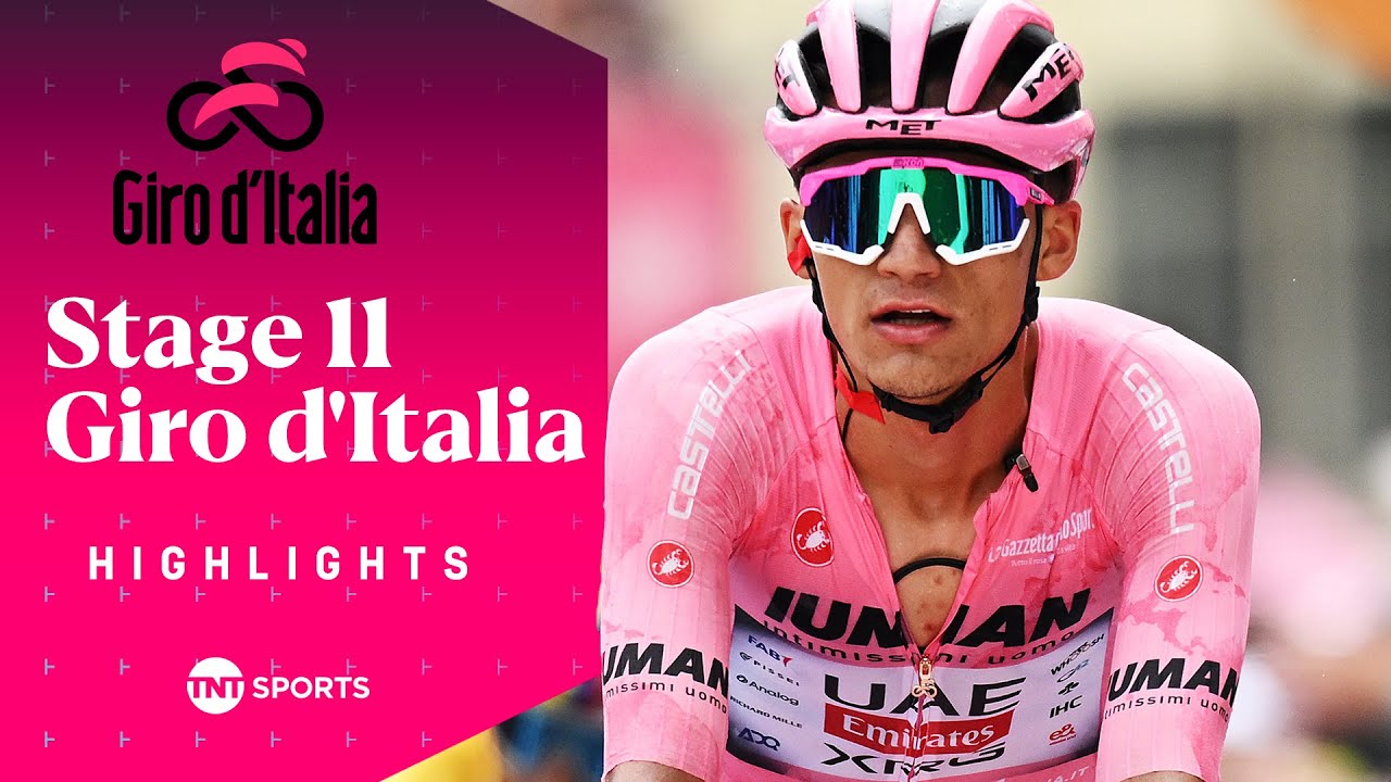 FEARLESS ATTACKING WIN! 👏 | Men's Giro d'Italia Stage 11 Race Highlights | TNT Sports Cycling