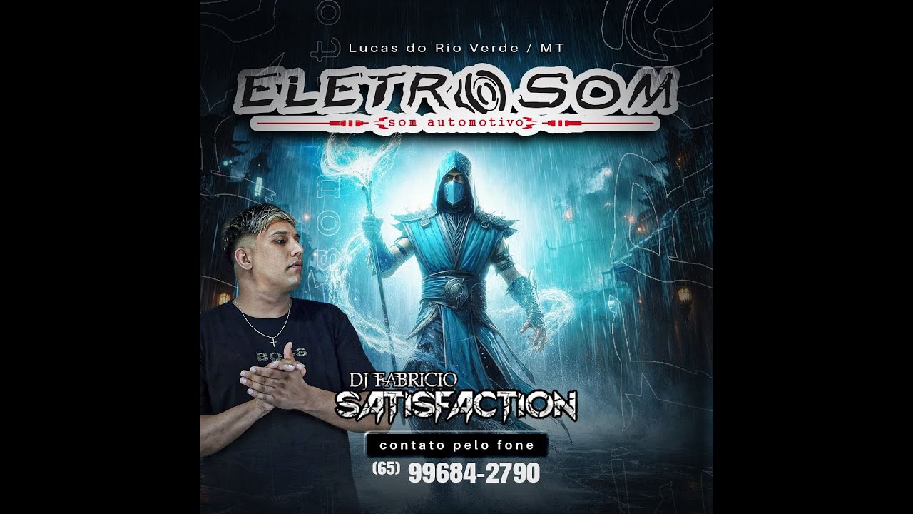 💿 ELETROSOM ESP MID BACK  - DJ FABRICIO SATISFACTION 65 99684-2790