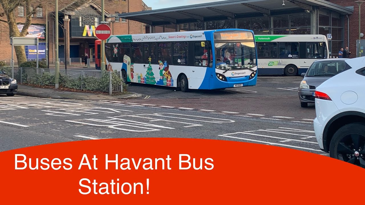 Buses At Havant Bus Station!