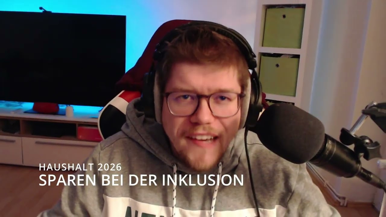 Sie SPAREN bei den SCHWACHEN | Haushalt 2026 | News #01