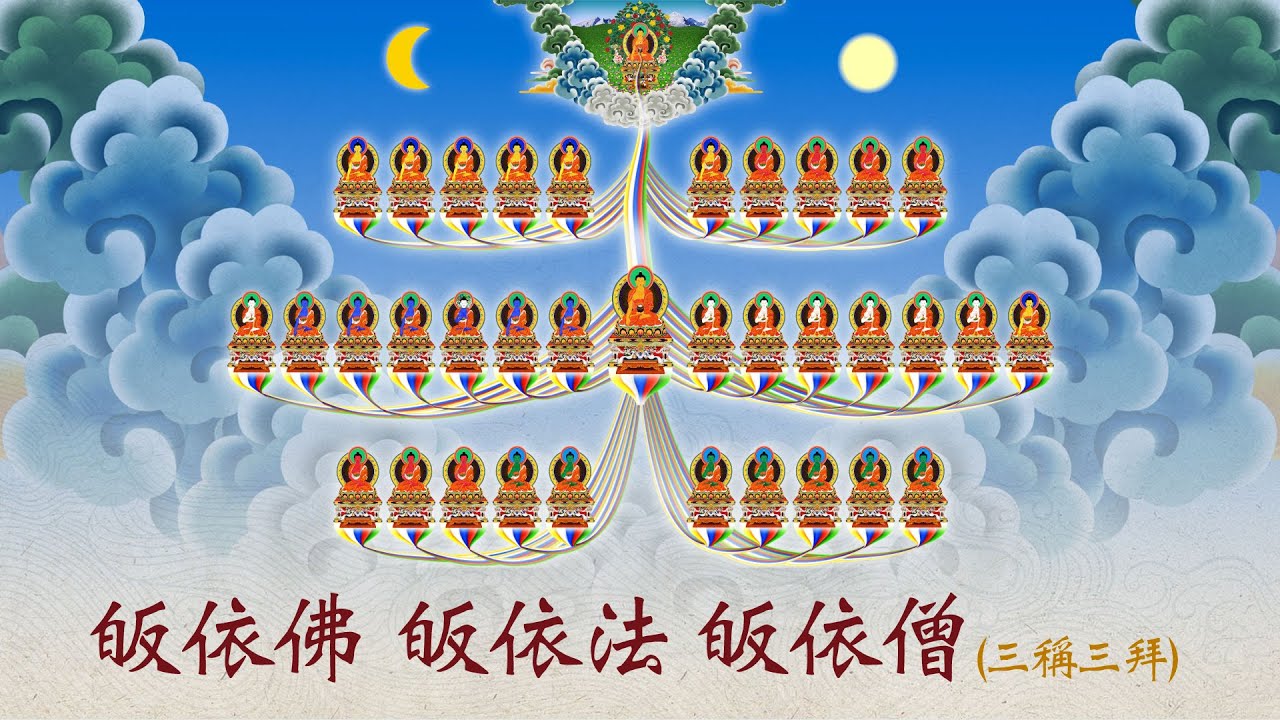 《三十五佛懺 》短拜版 福智藏文新譯2025