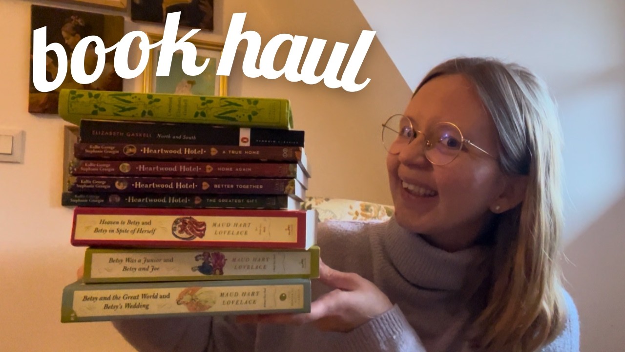 I'm back! With a baby & a book haul