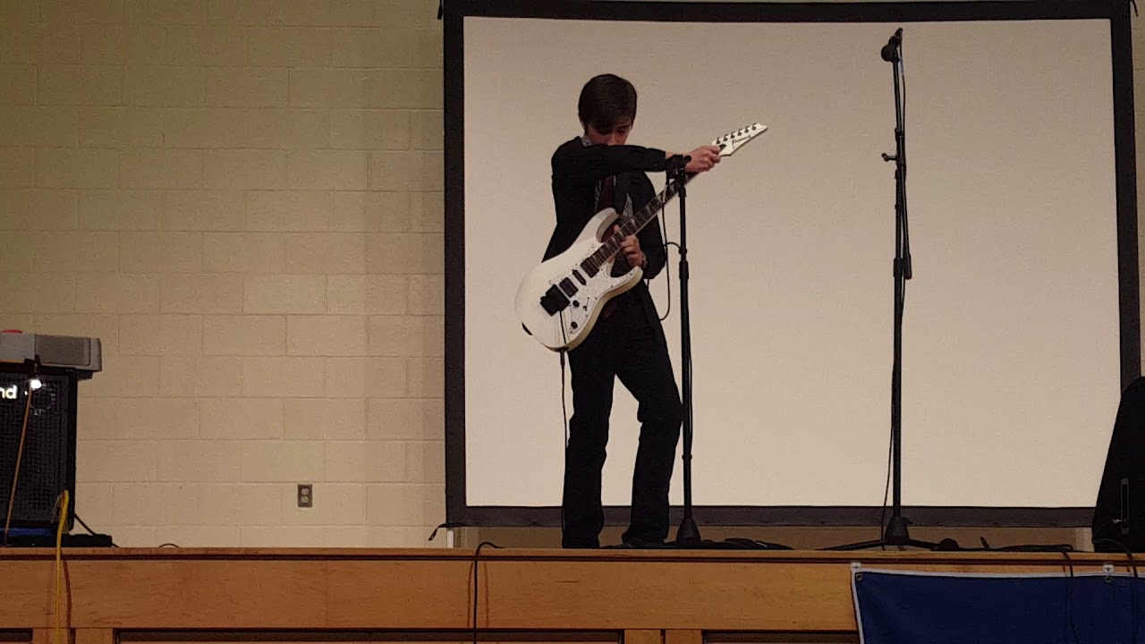 Tender Surrender Cover by: Steve Vai Live Talent Show Performance played by ME!