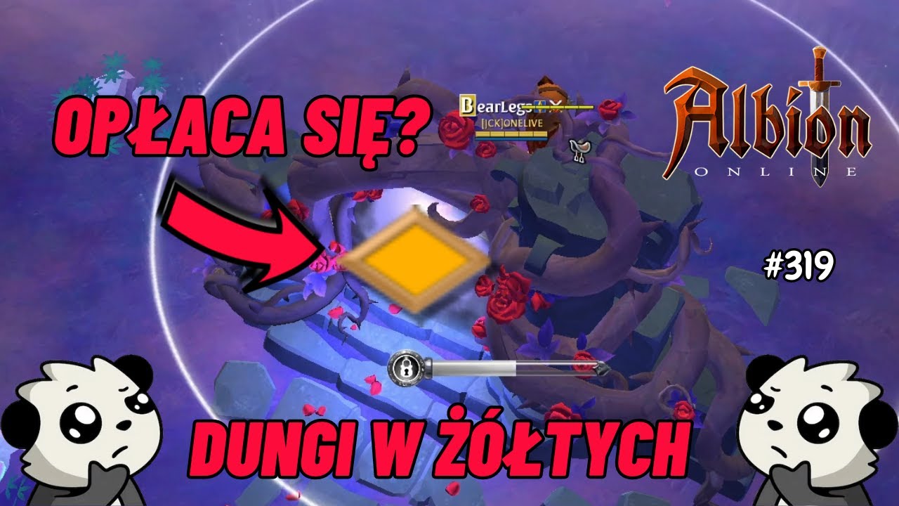Czy dungeony w żółtych mistach mogą się opłacać? - Albion Online - Od 0 do Albiończyka#319