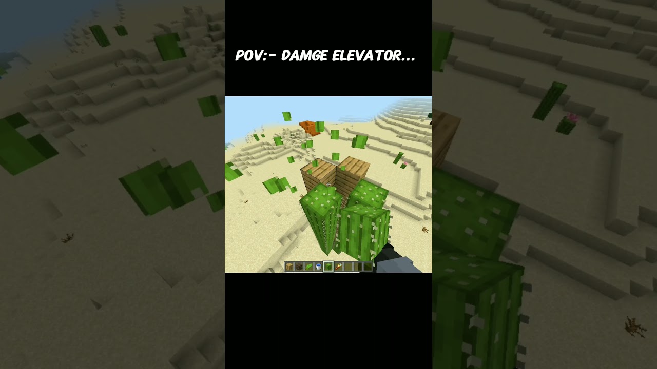 Pov:- Damage Elevator...;; #shorts