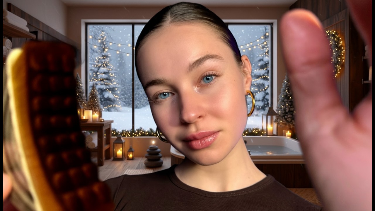 This ASMR Winter Spa Will Put You On Cloud 9 INSTANTLY ❄️
