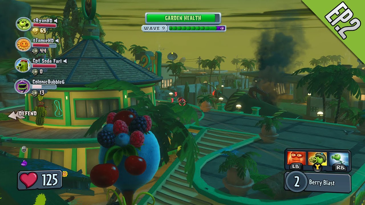 Plants vs Zombies Garden Warfare - Garden Ops Ep.2 - Peas Rule!