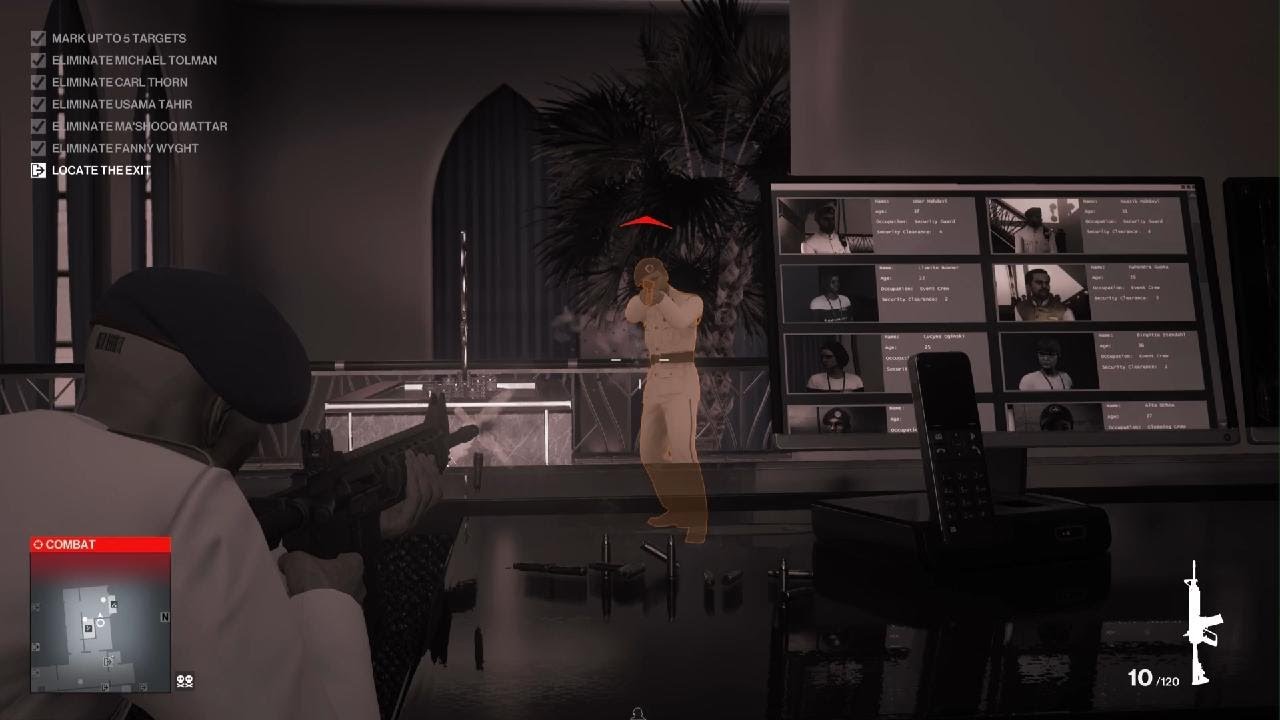 HITMAN 3, Almost killing everyone in Dubai