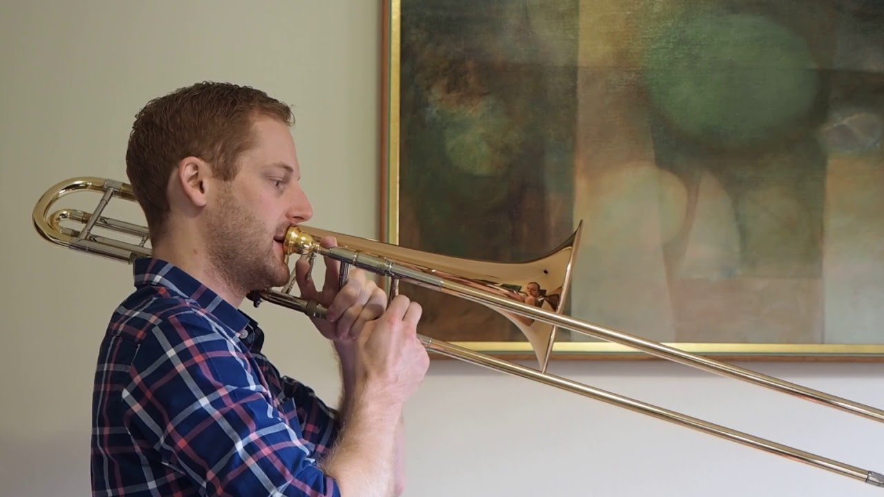 B Flat Major Arpeggio - Trombone