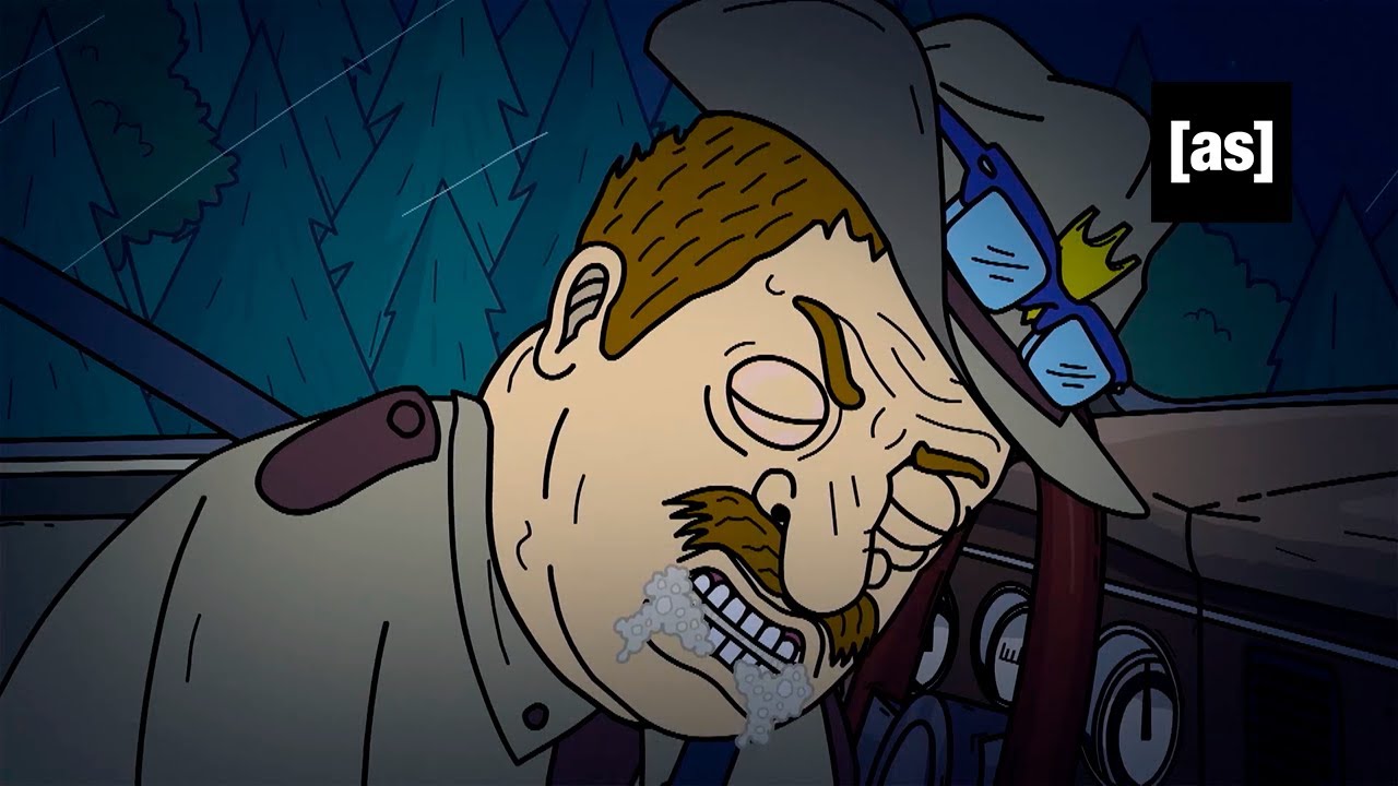 Xerife é contaminado com raiva após ser atacado por um animal | Momma Named Me Sheriff | Adult Swim