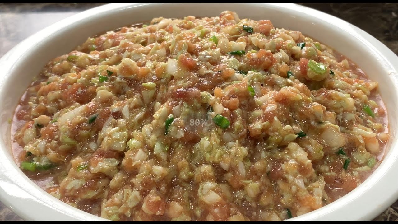 白菜餃子餡直接用鹽殺白菜是大錯，教你飯店不外傳的秘方，出鍋後香的很
