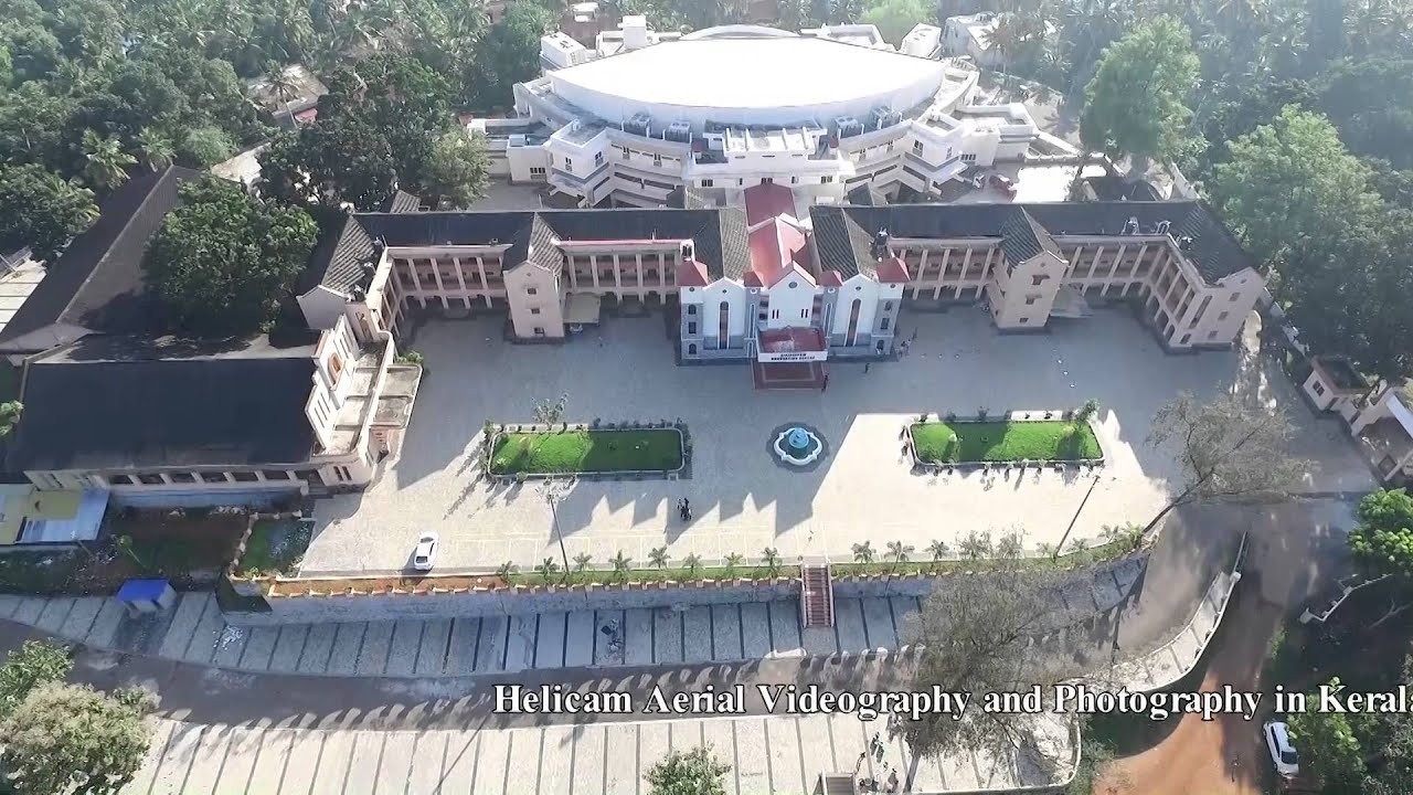Helicam Aerial Video and Photography Girideepam Convention Centre in Trivandrum kerala