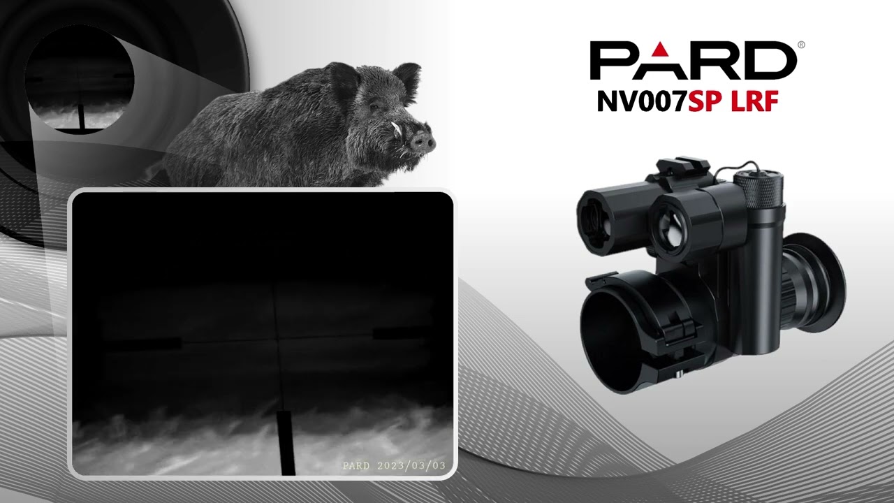 PARD NV007SP LRF na Puškohled Optika6 3-18x50 RD